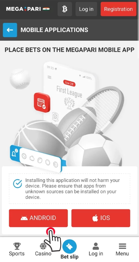 Download do MegaPari APK para Android