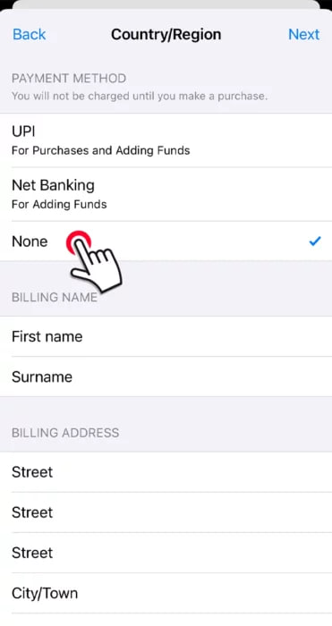 Revisar informações do aplicativo MegaPari para iOS